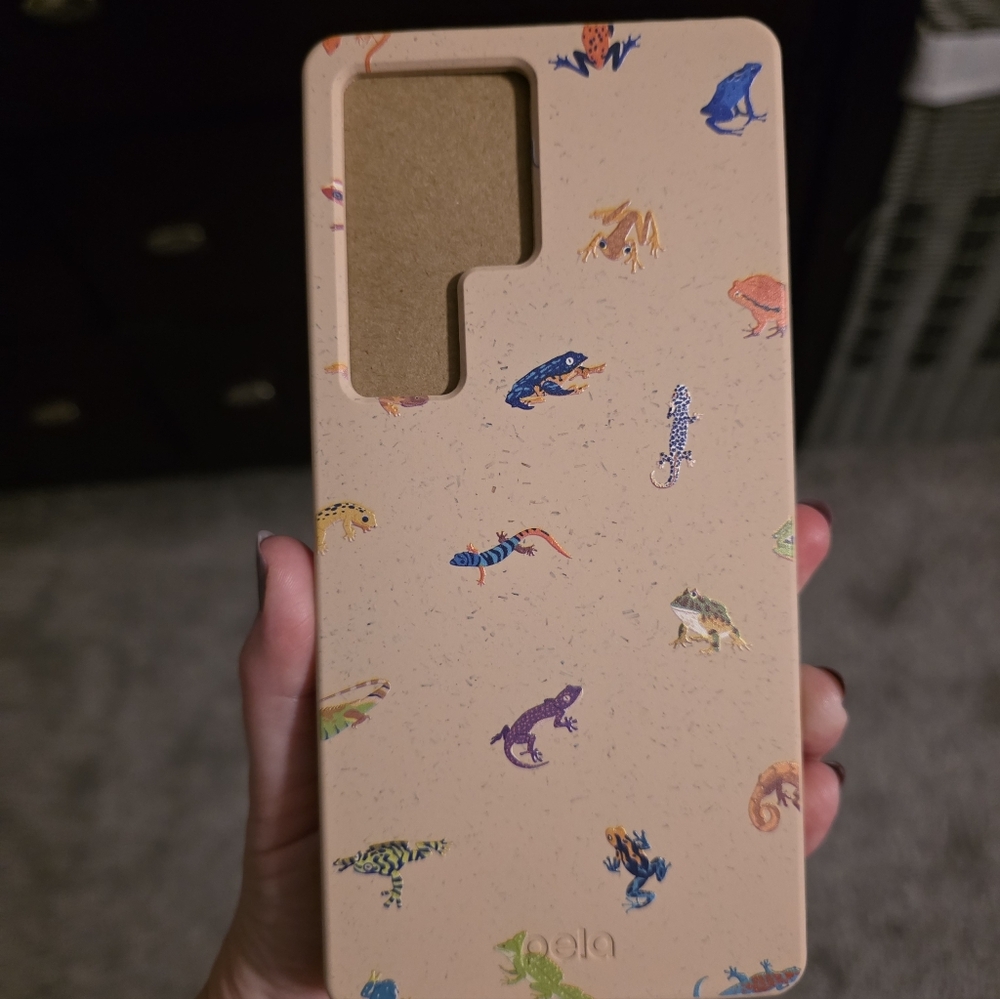 NEW Pela Seashell Tiny Amphibians Samsung S25 Ultra Phone Case